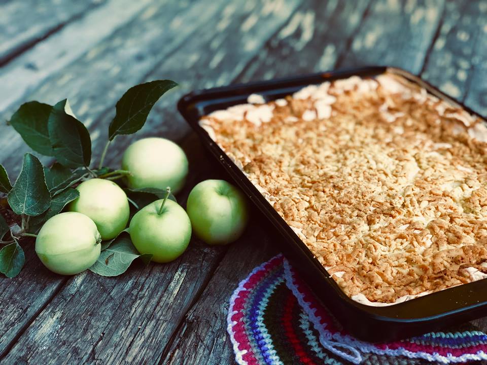 Szarlotka – traditionell polsk äppelkaka