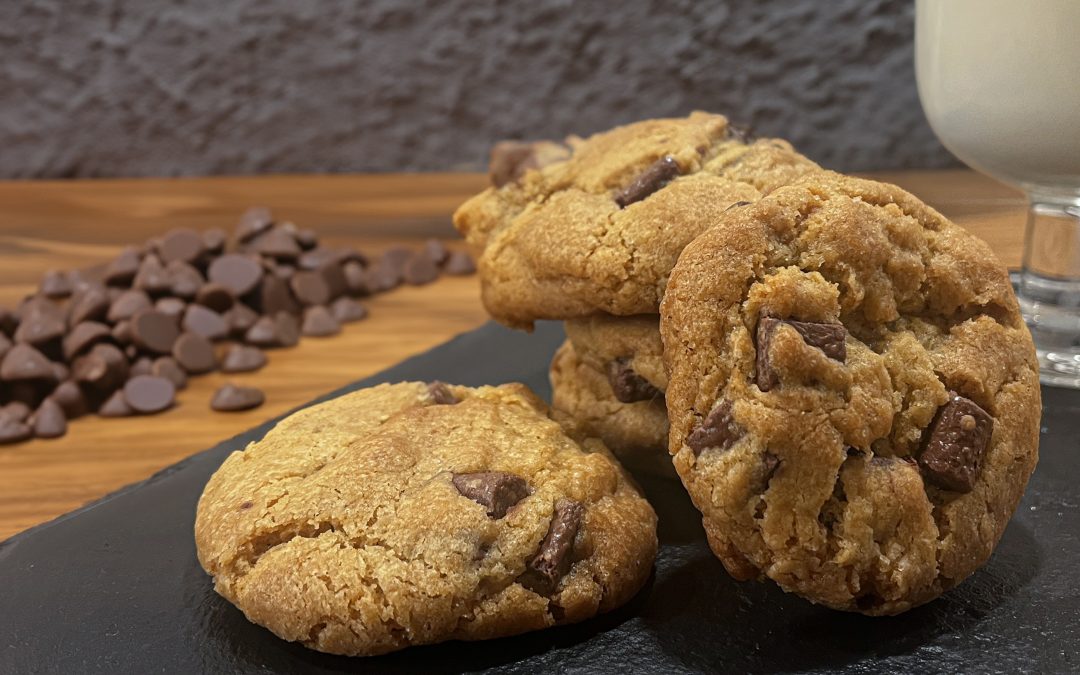 Eggless Chocolate Chip Cookies